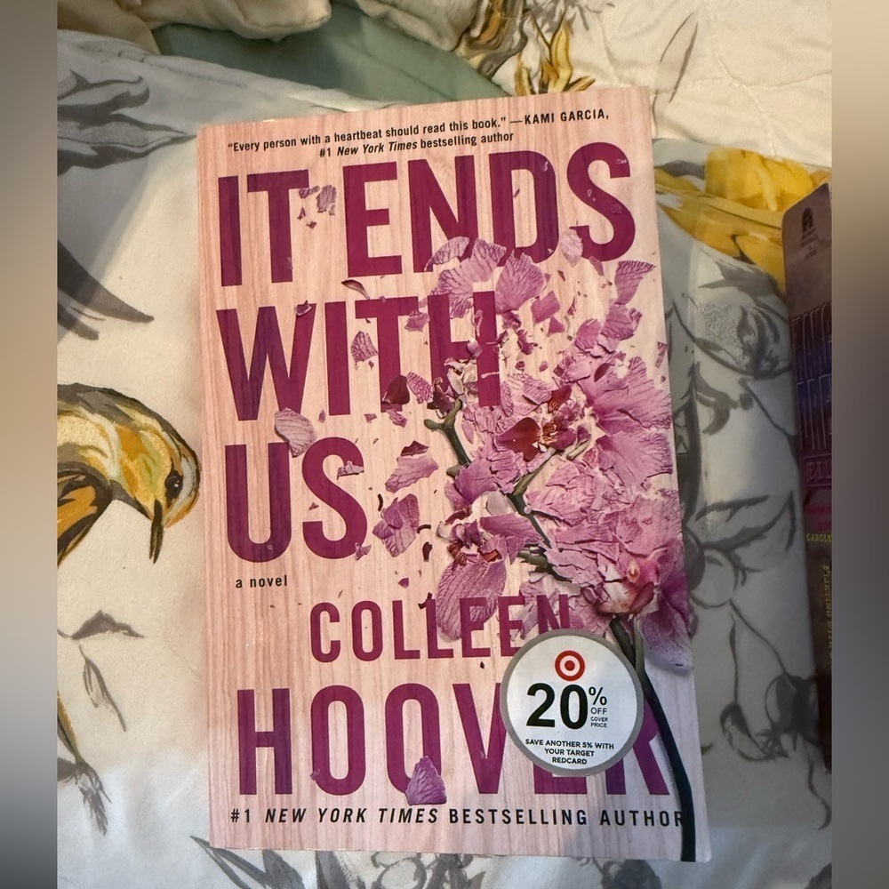 'It Ends With Us' Novel - Like new!